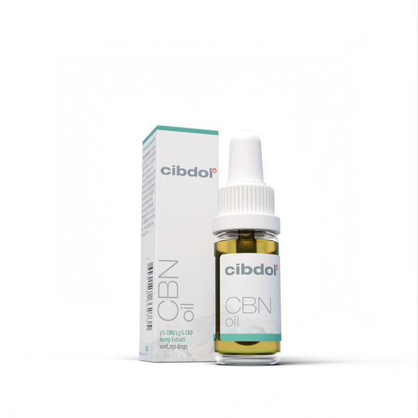 5% CBN & 2.5% CBD Olie (Cibdol)