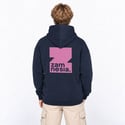 Hoodie navy - pink logo Zamnesia
