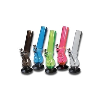 Rechte Acrylbong Met Stevige Greep