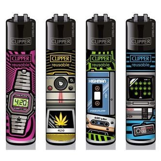 Aansteker Clipper 420 Retro 