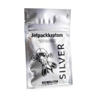 Jetpackkratom SILVER 60 mg Extract - Capsules