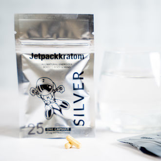 Jetpackkratom SILVER 60 mg Extract - Capsules