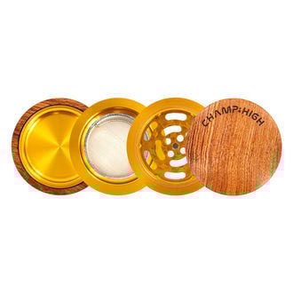 Champ High aluminium/houten grinder