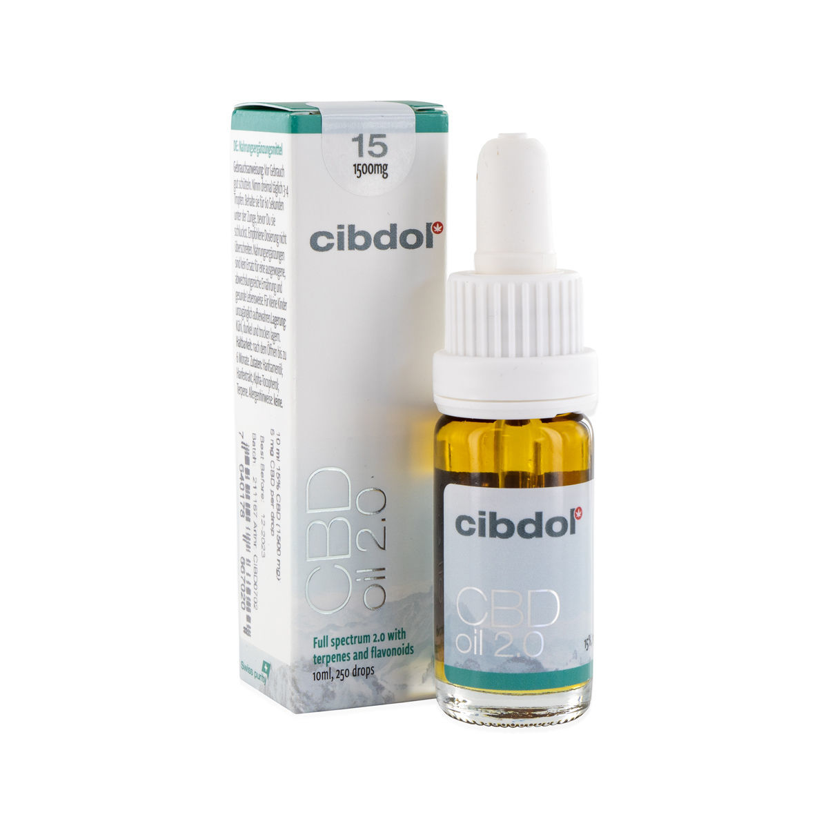 CBD-olie 15% Cibdol | Hoogste Kwaliteit - Zamnesia