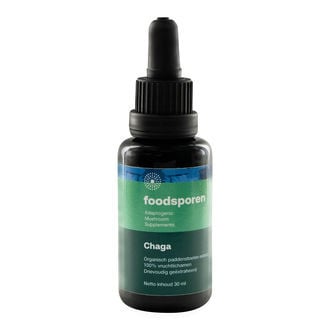 Chaga Mushroom Tinctuur (Foodsporen)