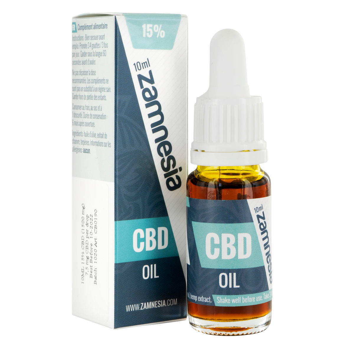 CBD Olie 15% | Zamnesia | Hoogste Kwaliteit