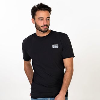 Zamnesia Icoon Bedrukt T-Shirt | Zwart
