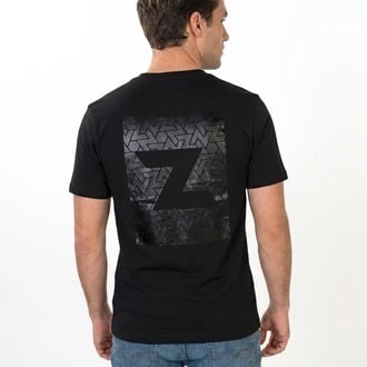 Zamnesia Icon Bedrukt T-Shirt | Zwart