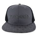 Zamnesia Snapback Cap Grijs