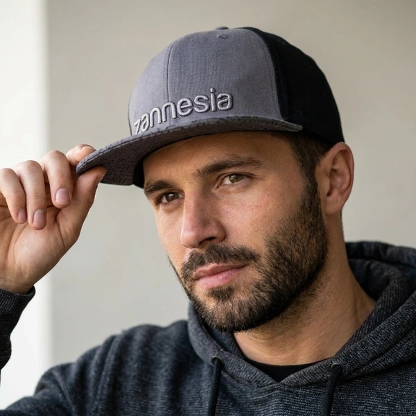 Zamnesia Snapback Cap Grijs