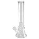 Clear Straight Glazen Bong