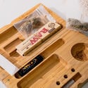 Bamboe rolling stash tray (Zamnesia)