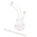 Glazen Bong Met Dubbele Bowl