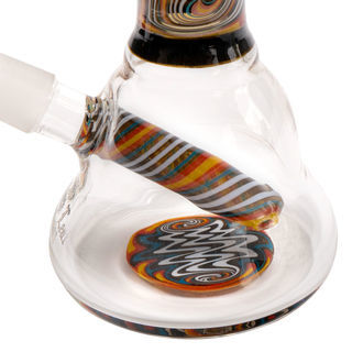 Mini Oliebong Orange Swirl (Black Leaf)