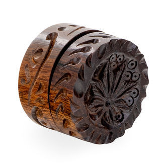Carved Rosewood Grinder Small