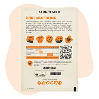 Bhut Jolokia (Ghost Pepper) Zaden