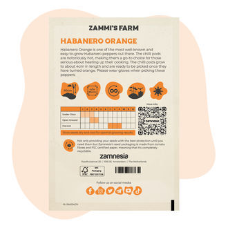 Habanero Orange Zaden