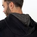 Zamnesia Embossed Hoodie | Zwart