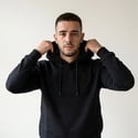 Zamnesia Embossed Hoodie | Zwart