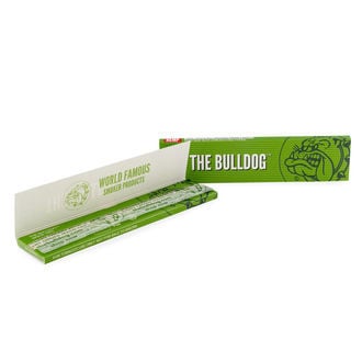 The Bulldog Green Hemp Lange Vloei