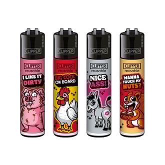 Aansteker Clipper Sexy Animals
