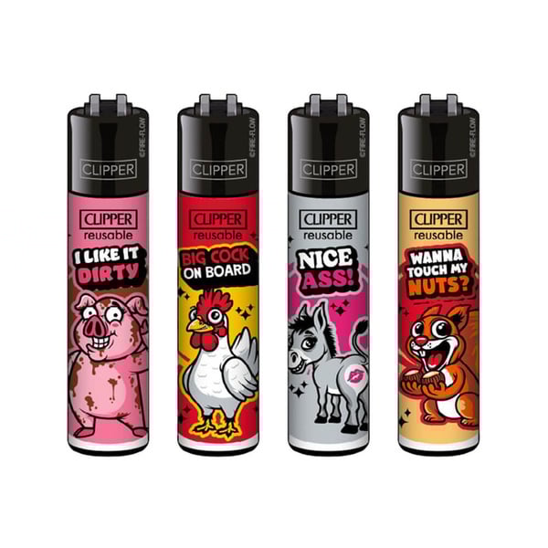 Aansteker Clipper Sexy Animals