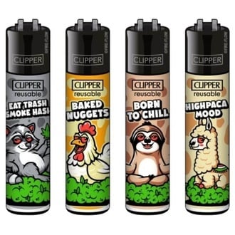 Aansteker Stoned Animals (Clipper)