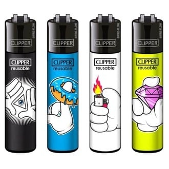 Aansteker Cartoon Hands (Clipper)