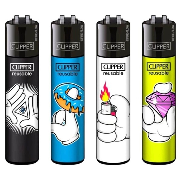 Aansteker Cartoon Hands (Clipper)
