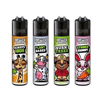 Aansteker Clipper Stoned Animals