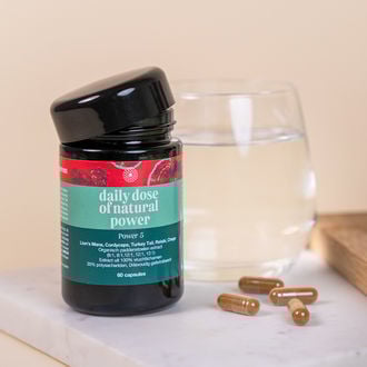 Power 5 Paddenstoelcapsules (Foodsporen)