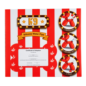 K9 Siliconen Bong (Piecemaker)