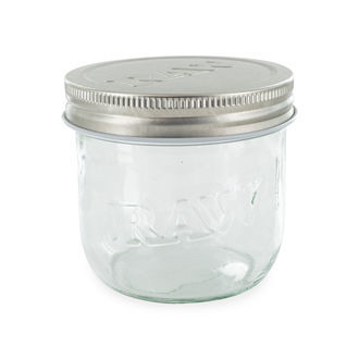 Geurbestendige Glazen Pot Met Hoes (RAW)