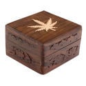 Houten Stashbox met Blad