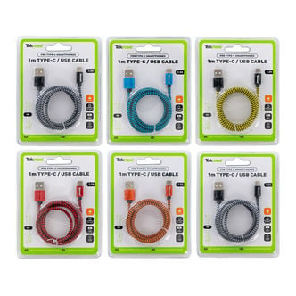 USB (Micro & C) Kabel 1m