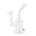 Glazen Percolator Bubbler (Black Leaf)