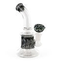 Glazen Bubbler (Black Leaf)