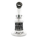 Glazen Bubbler (Black Leaf)