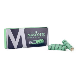 Mascotte Conical Active Slim Filters (10 Pack)