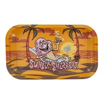 Best Buds Metal Rolling Tray Long