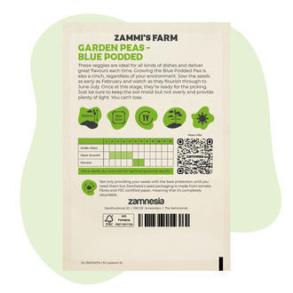 Kapucijnerzaden 'Blauwschokker' (Pisum Sativum)