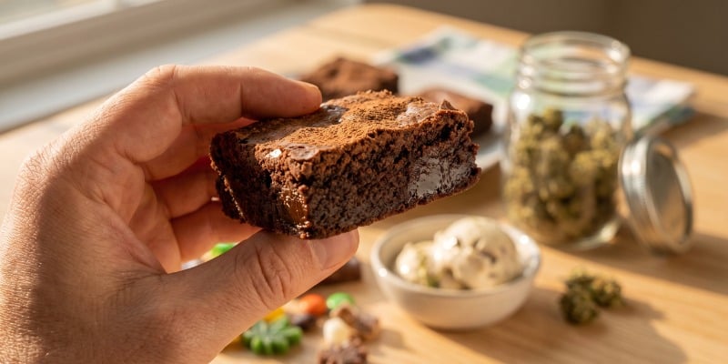 Eetbare cannabisproducten