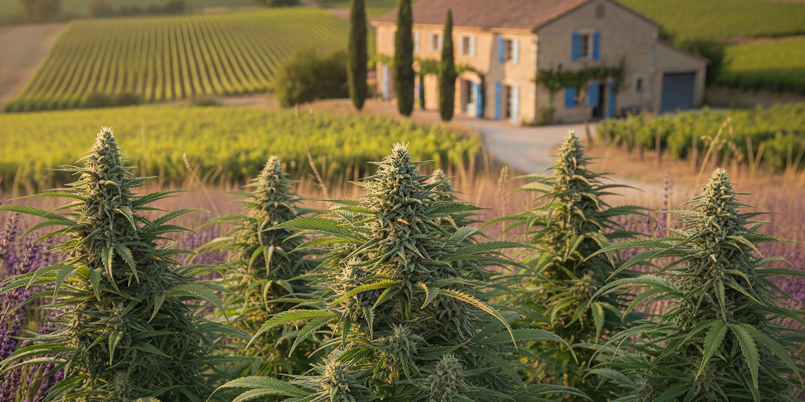 Principales climas de cultivo en exterior en Francia