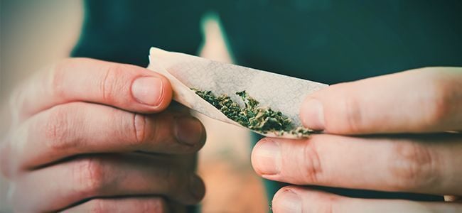 Spliff Tabak Cannabis