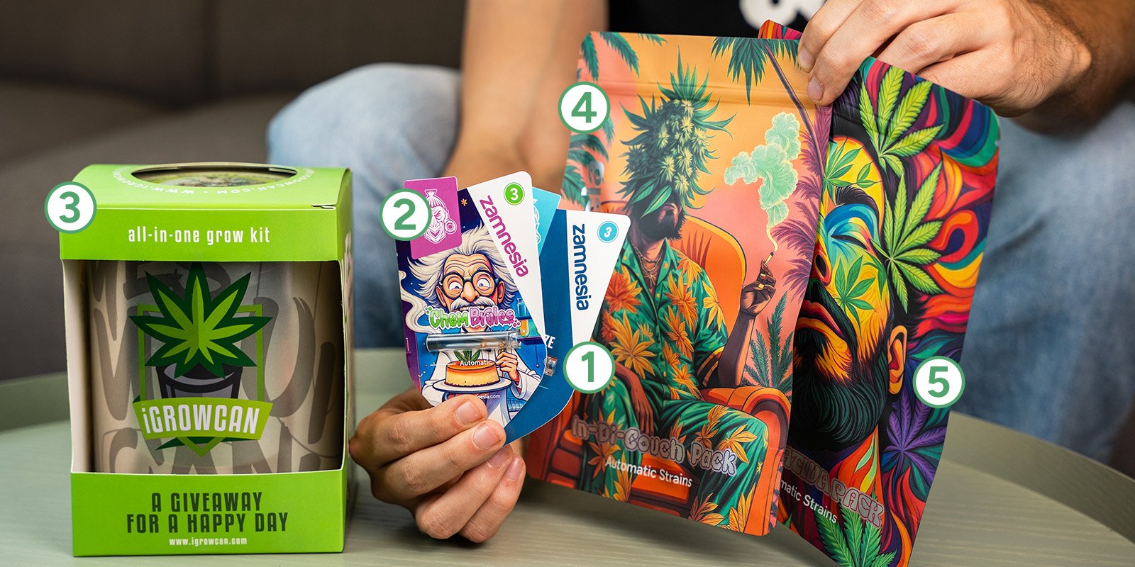 5. Cannabiszaden & kweekinspiratie 5. Cannabiszaden & kweekinspiratie