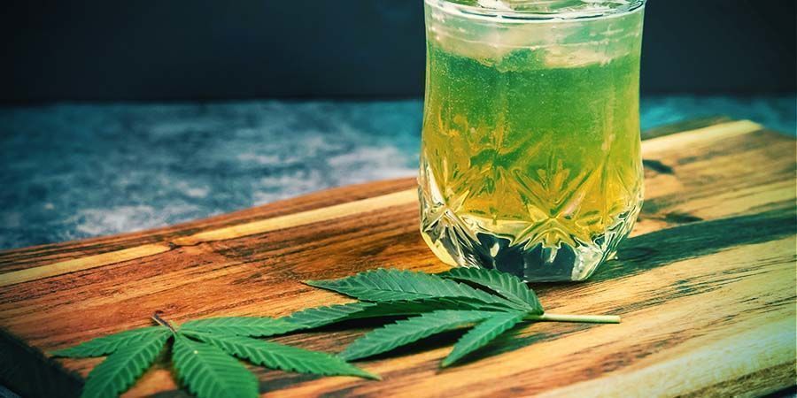 Met Medicinale Cannabis Verrijkte Drankjes