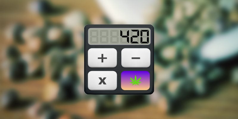 Cannalator Weed Calculator For THC Edibles/CBD Oil