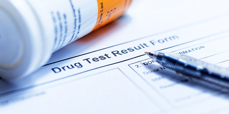 Wat gebeurt er als je niet slaagt voor een drugstest?