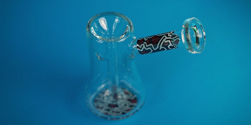 Glazen Bubbler K. Haring