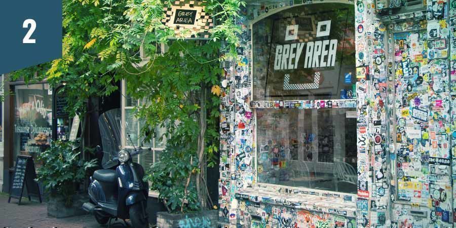 Grey Area Coffeeshop Amsterdam - Beste Indica-toppen